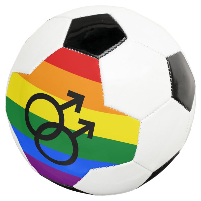 Bola de Futebol do Rainbow Prid (Três quartos)