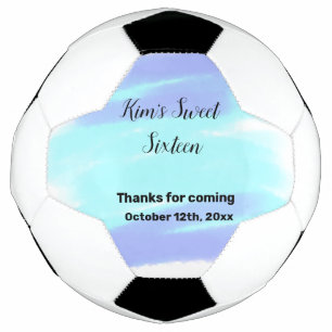 Bola De Futebol DOCE DEZESSEIS SIMPLES MINIMALISTA elegante person