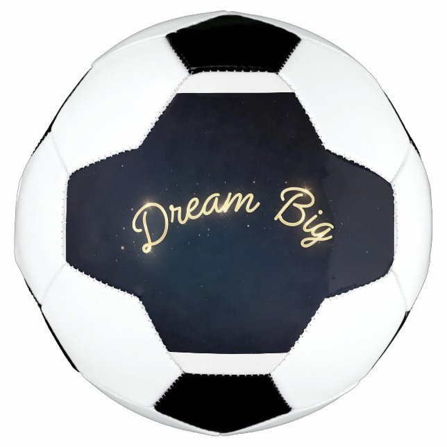 Bola De Futebol Dream big (Frente)