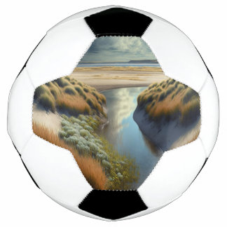 Bola De Futebol Dunas Costeiras Holandesas