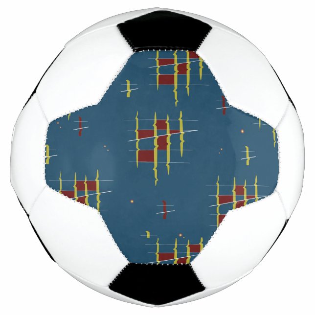 Bola De Futebol Ecos da Geometria (Frente)
