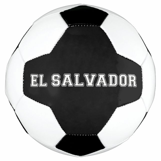 Bola De Futebol El Salvador (Frente)