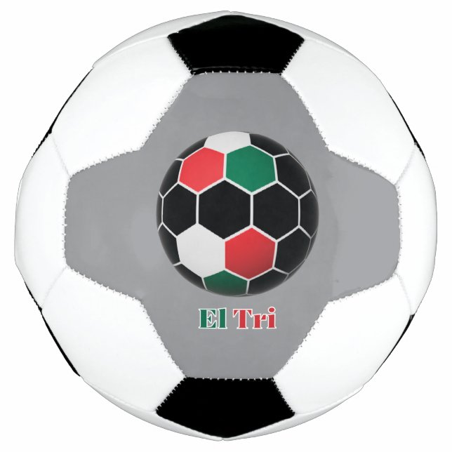 Bola De Futebol El Tri (Frente)
