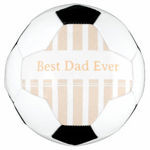 Bola De Futebol Elegante Personalizado Melhor Pai de Todos com Lis