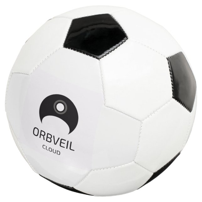 Bola de Futebol em Nuvem Orbveil (Três quartos)
