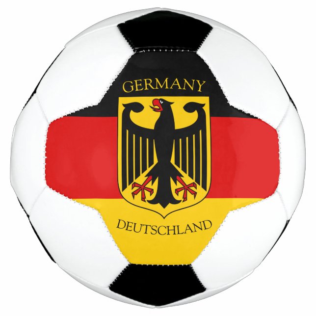 bola de futebol emblem da alemanha (Frente)