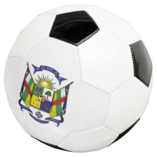 Bola De Futebol emblema central da república africana