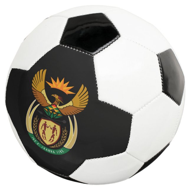 Bola De Futebol emblema da áfrica do sul (Três quartos)