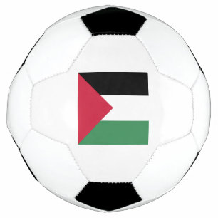 Bola De Futebol emblema da bandeira da Palestina