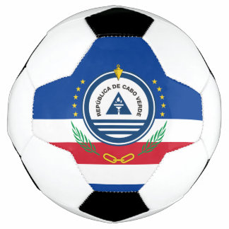 Bola De Futebol emblema de cabo verde