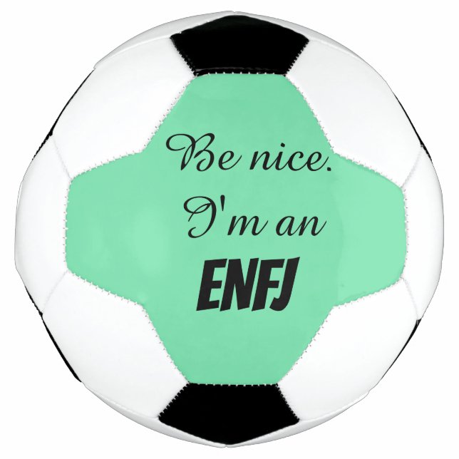 Bola de Futebol ENFJ (Frente)