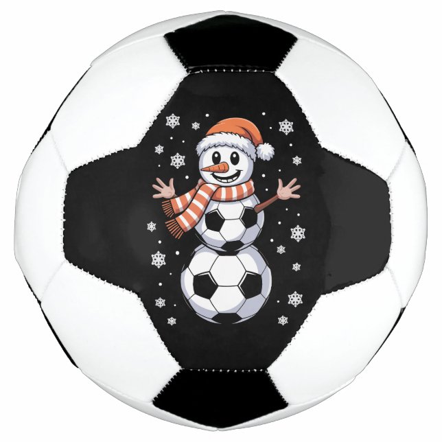 Bola De Futebol Engraçado Árvore De Futebol De Natal Como Homem De (Frente)