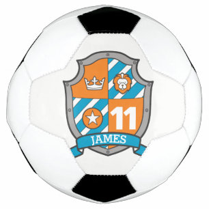 Bola De Futebol Escudo de futebol de 11 anos de idade personalizad