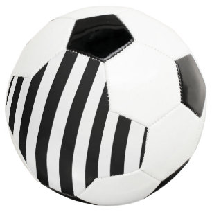Bola De Futebol Esfera de Futebol Black & White Stripe