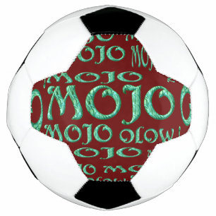 Bola De Futebol Esfera vermelha de futebol do Mojo