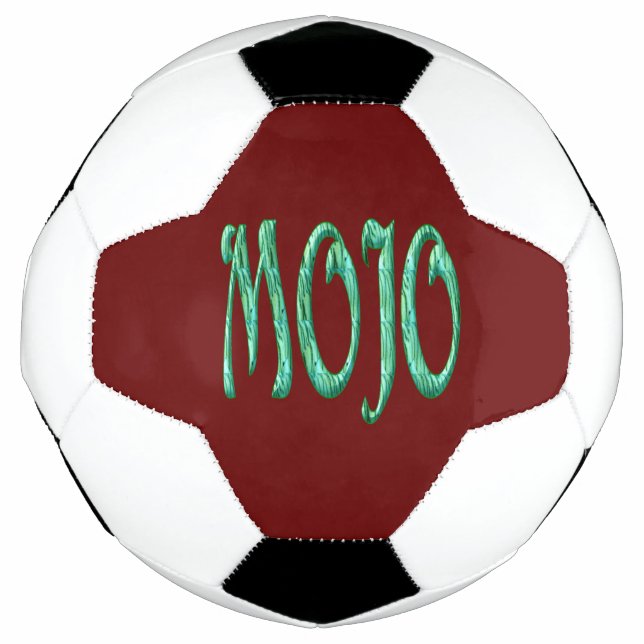 Bola De Futebol Esfera vermelha de futebol do Mojo (Frente)