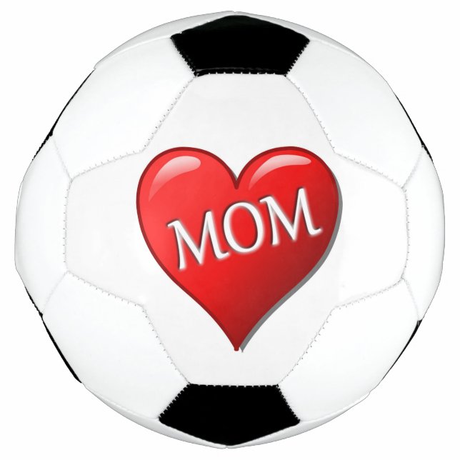 BOLA DE FUTEBOL EU AMO A MÃE (Frente)