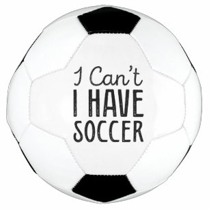 Bola De Futebol Eu não posso ter futebol