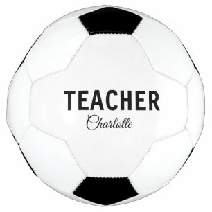 Bola De Futebol Eu sou professor escola Faculdadeadicione seu nome