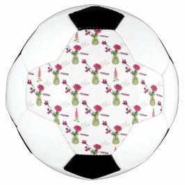 Bola De Futebol Exotisches Blumenarrangement im Glas