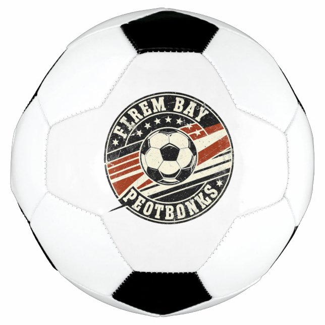 Bola De Futebol Fale de Futebol Comigo (Frente)