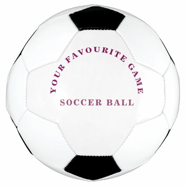 Bola De Futebol Favorito (Frente)