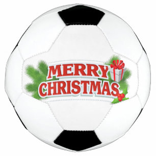 Bola De Futebol Feliz baile de futebol de Natal
