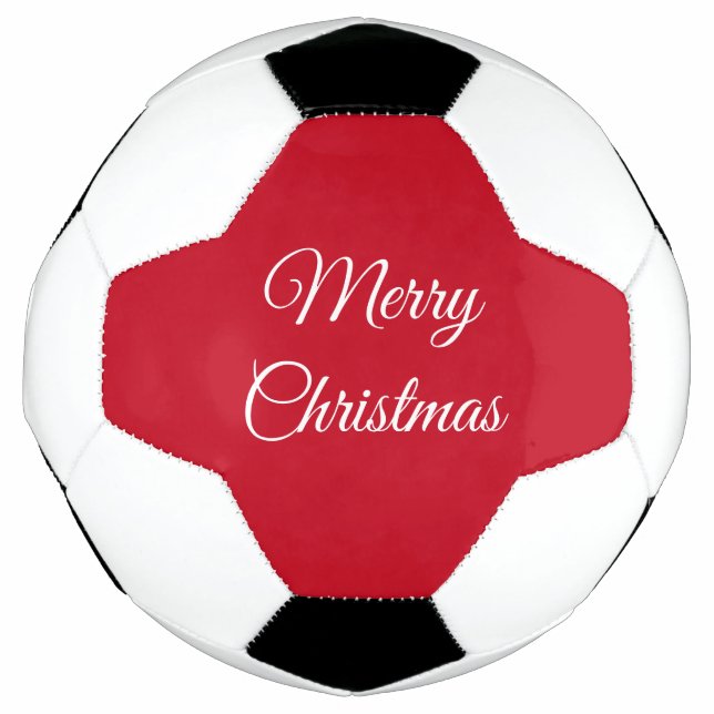 Bola De Futebol Feliz Natal (Frente)