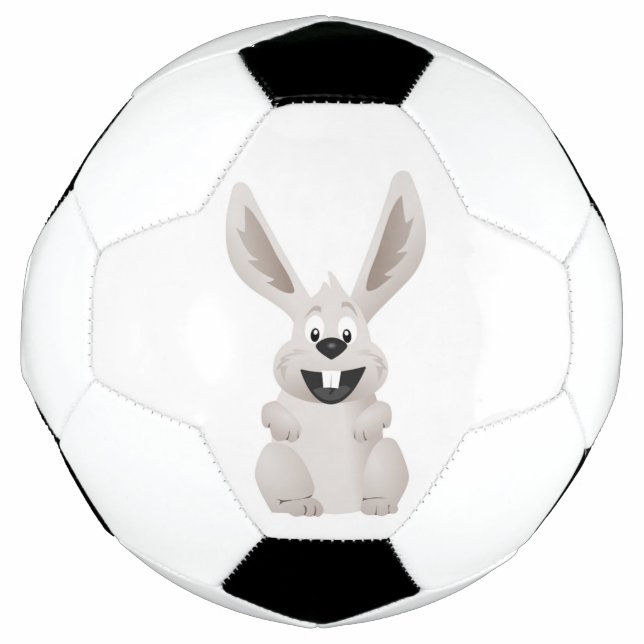 BOLA DE FUTEBOL "FELZ PASCOA" CINZA BUNNY (Frente)