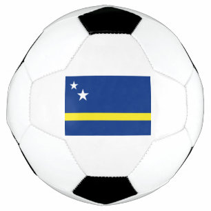 Bola De Futebol Férias no País Curaçao Bandeira Nacional Patriótic