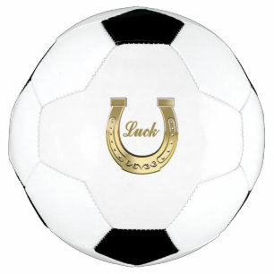 Bola De Futebol ferradura ouro