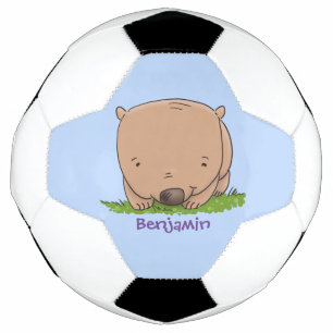 Bola De Futebol Figura de desenho animado de um bebê fofo