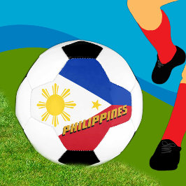 Bola De Futebol Filipinas Futebol e bandeira filipina / Esporte