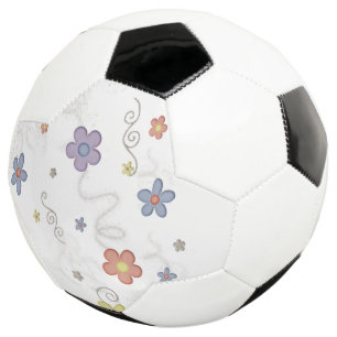 Bola de Futebol Floral