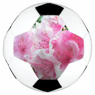 Bola De Futebol Flores Cor-de-rosa