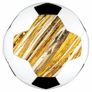 Bola De Futebol Folha Challn Shimmering Gold Foil