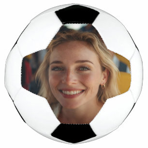 Bola De Futebol Foto do Motorista de Ônibus Escolar Personalizada