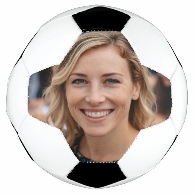 Bola De Futebol Foto do Professor Personalizar Customizar (Frente)