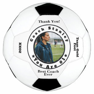 Bola De Futebol Foto Personalizada do Melhor Treinador de Todos os
