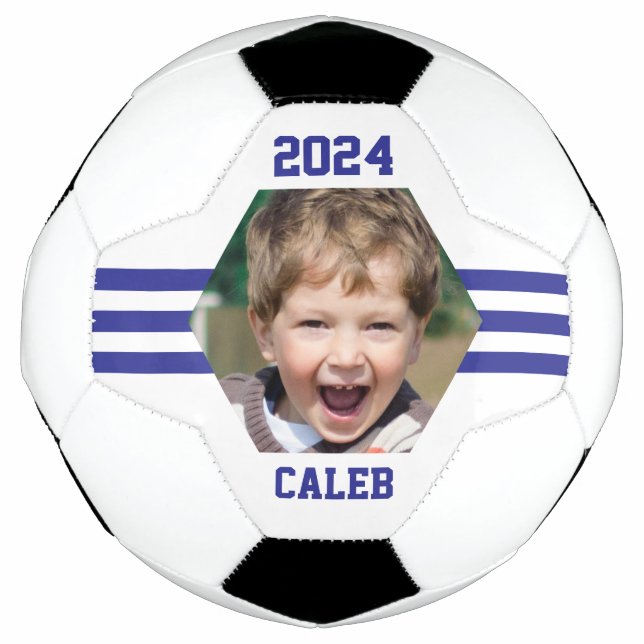 Bola De Futebol Fotografia Personalizada Keepsasasrealismo Blue St (Frente)
