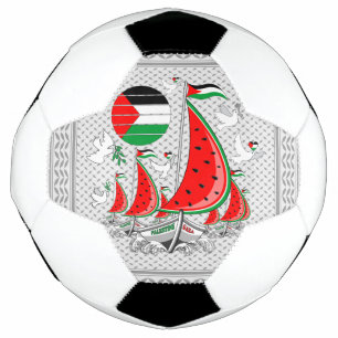 Bola De Futebol Freedom Global Sumud Flotilla Boats para Gaza