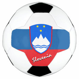 Bola De Futebol Futebol da Eslovênia e bandeira eslovena / esporte