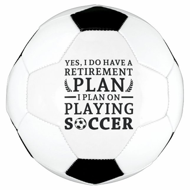 Bola De Futebol Futebol do Plano de Reforma (Frente)