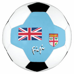 Bola De Futebol Futebol e bandeira Fijiana / Esporte