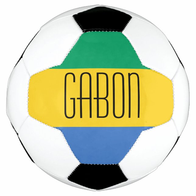 Bola De Futebol gabão (Frente)