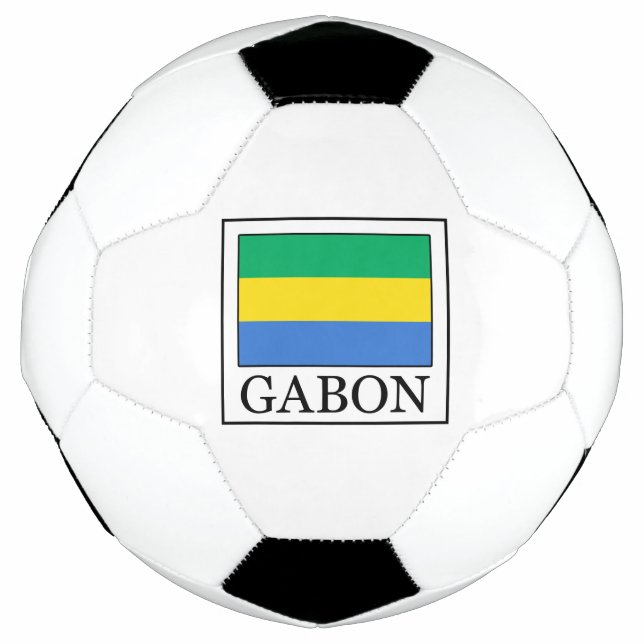 Bola De Futebol Gabão (Frente)