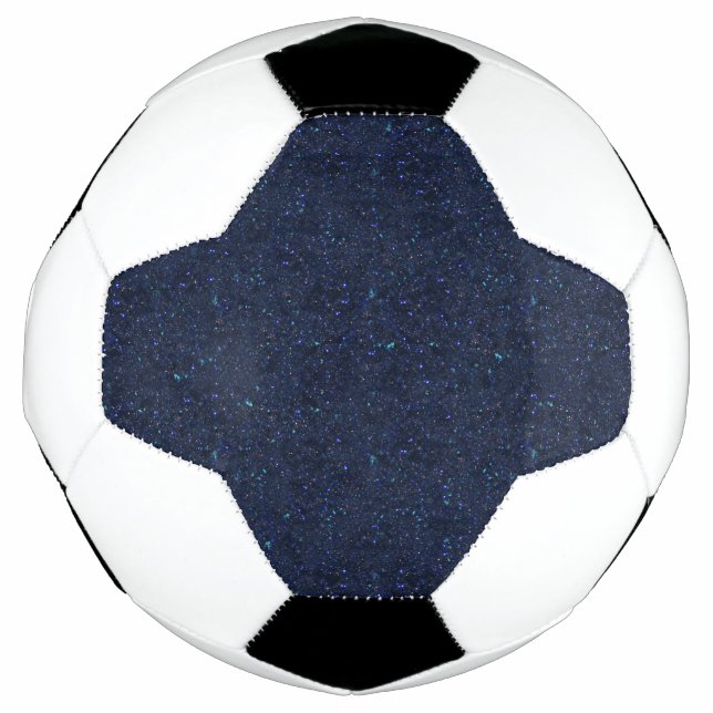 Bola De Futebol Galáxia de Queda em Pedra (Frente)