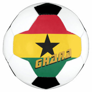 Bola De Futebol Gana Futebol e Bandeira do Gana / Esportes