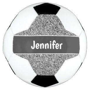 Bola De Futebol Garotos Personalizados do Sparkle Glitter Girard S