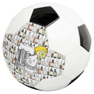 Bola De Futebol Garrafas de cerveja de futebol